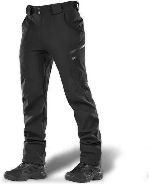 M-Tac Winter Tactical Pants for Men Softshell Insulated Fleece Lined Cargo Pants