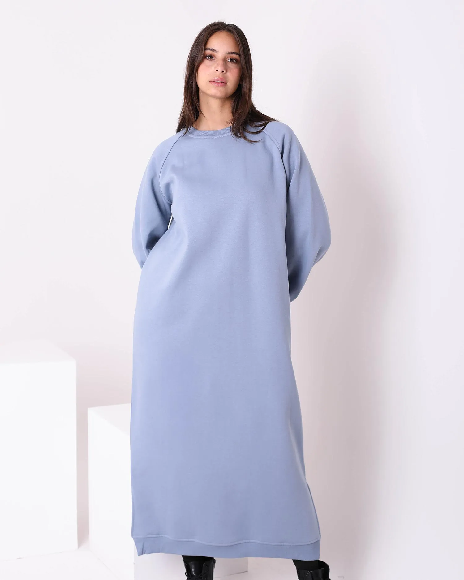 Melton Long Sweatshirt (W647) - Just4Women