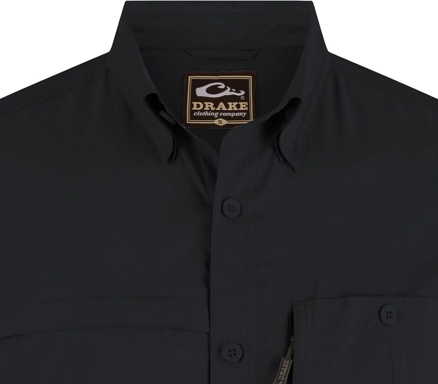 Men's 8-Shot Flyweight Breathable Moisture-Wicking Quick-Drying Hunting Featherweight Short-Sleeved Shirt