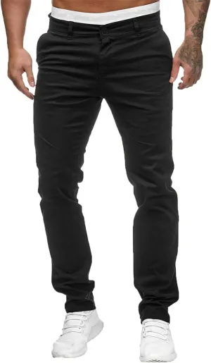 Men's Casual Cargo Pants Loose Fit Hiking Trousers Athletic Sweatpants Outdoor Wearing Pants with Pockets Joggers