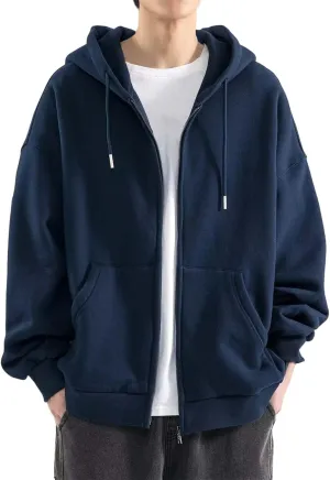 Mens Graphic Hoodies Grey Large Size Sweater Jacket Chaquetas Para Mens Jacket Thick Cotton Hoodies For Men