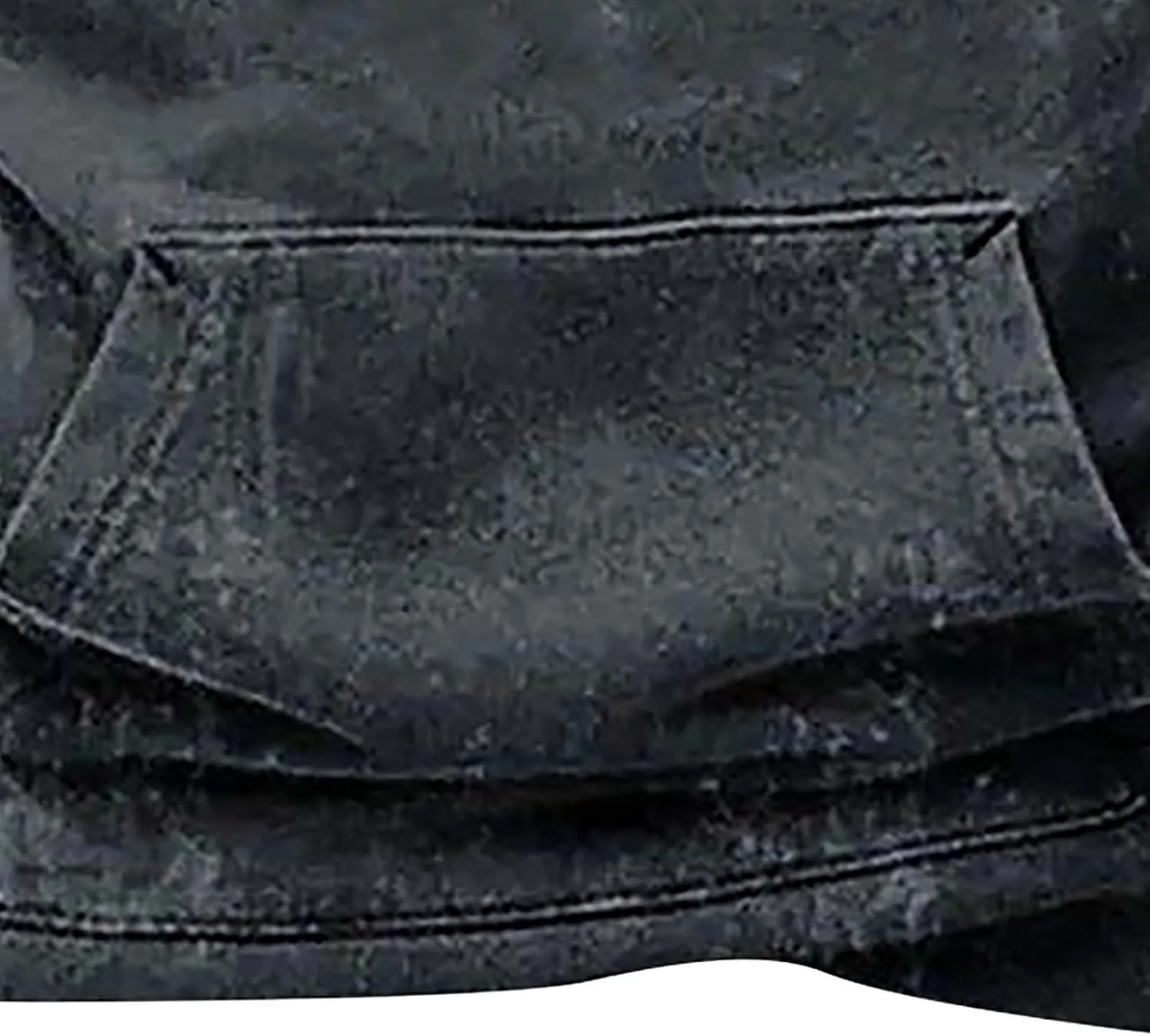 Mens Hoodies Pullover Vintage Long Sleeve Hoodie Half Zipper Hooded Sweatshirt Top Workwear Multi Pocket Men Hoodie