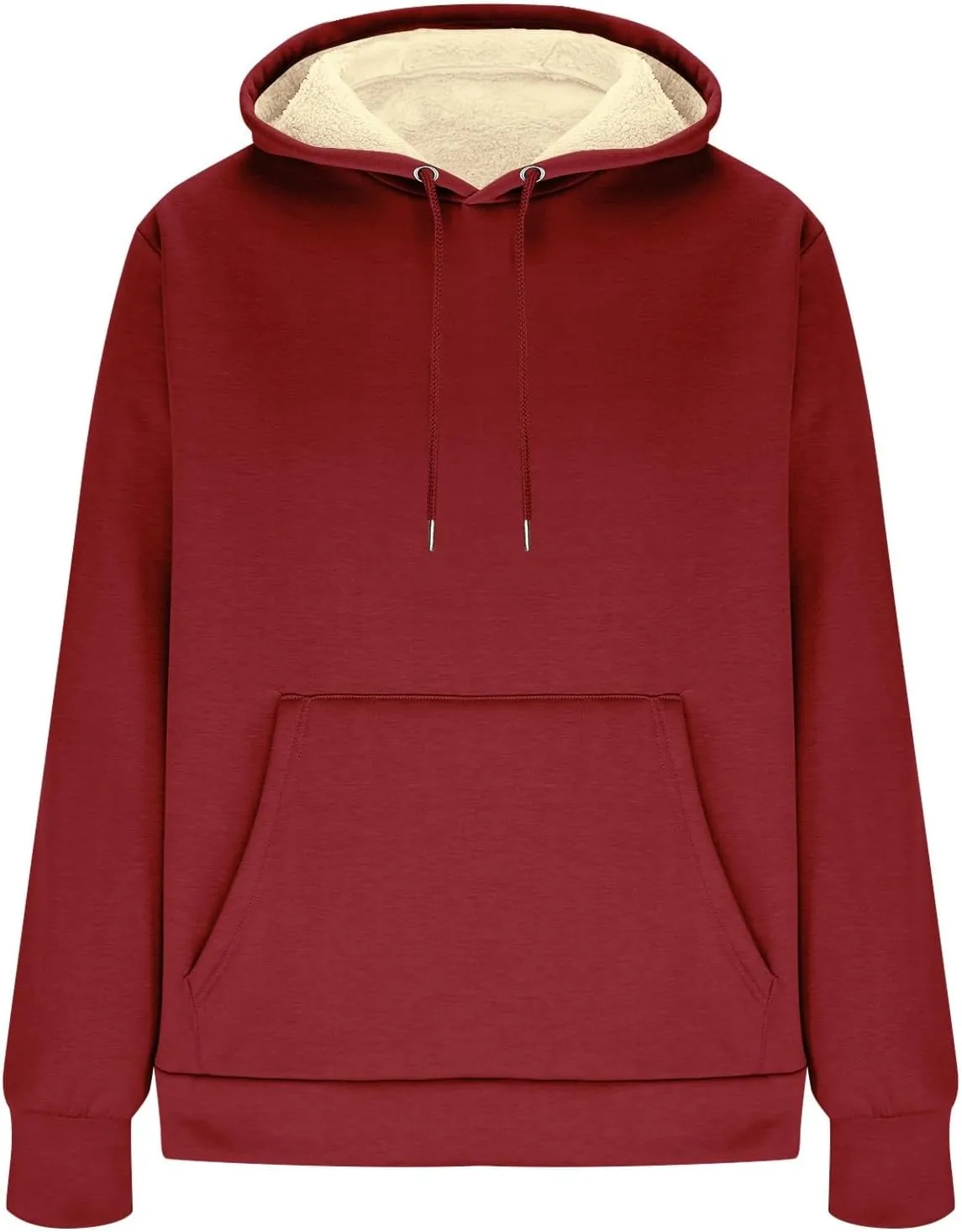 Men's Oversized Heavyweight Fleece Hoodie Winter Casual Hoodies Pullover Hooded Sweatshirts for Men with Pockets