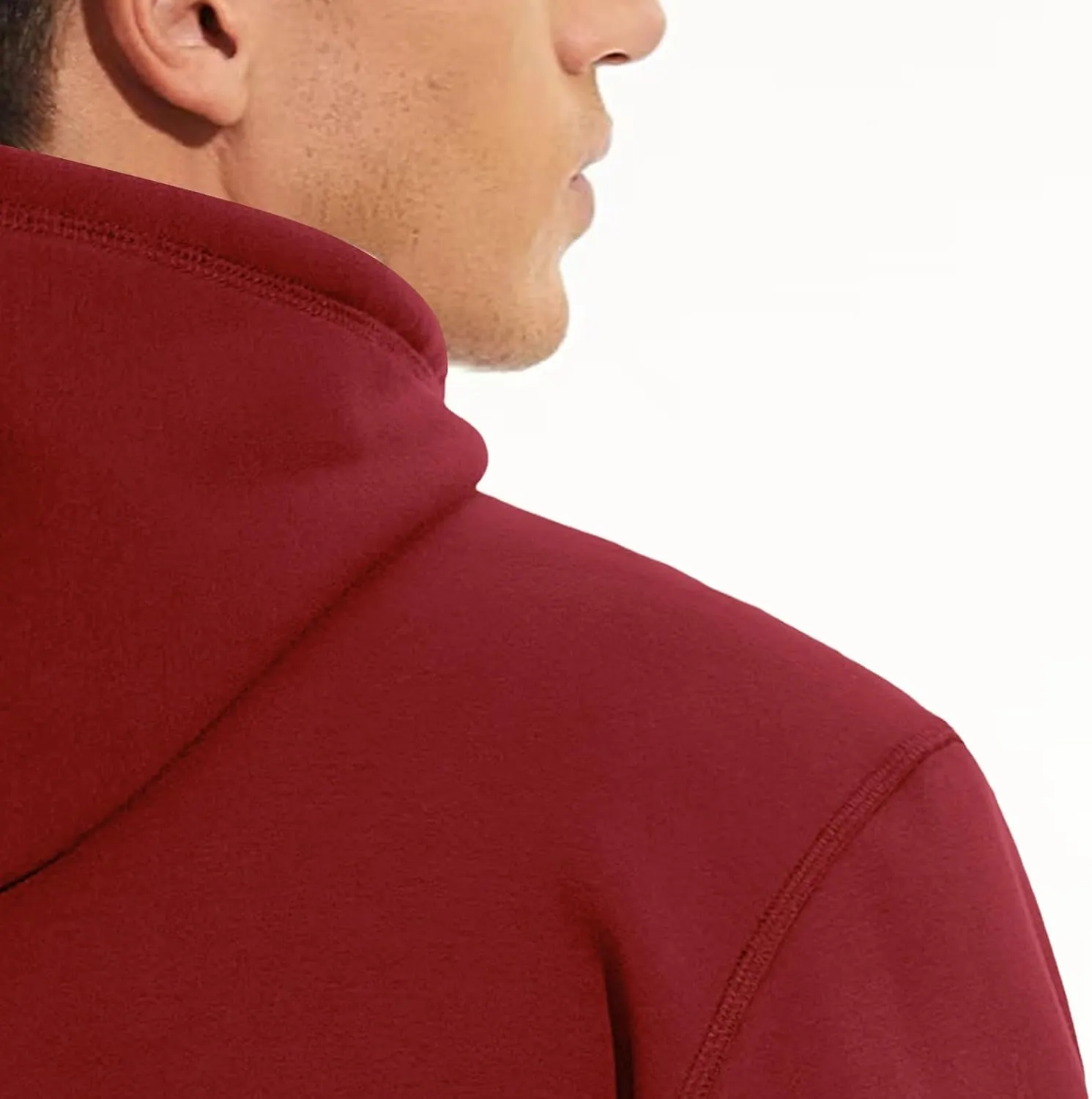 Men's Oversized Heavyweight Fleece Hoodie Winter Casual Hoodies Pullover Hooded Sweatshirts for Men with Pockets