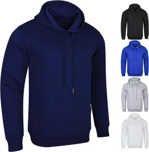 Men's Plain Hoodie Ultimate Sweatshirt, Heavyweight Fleece Hoodie, Cotton Sweatshirt Plain Hoodie for Men