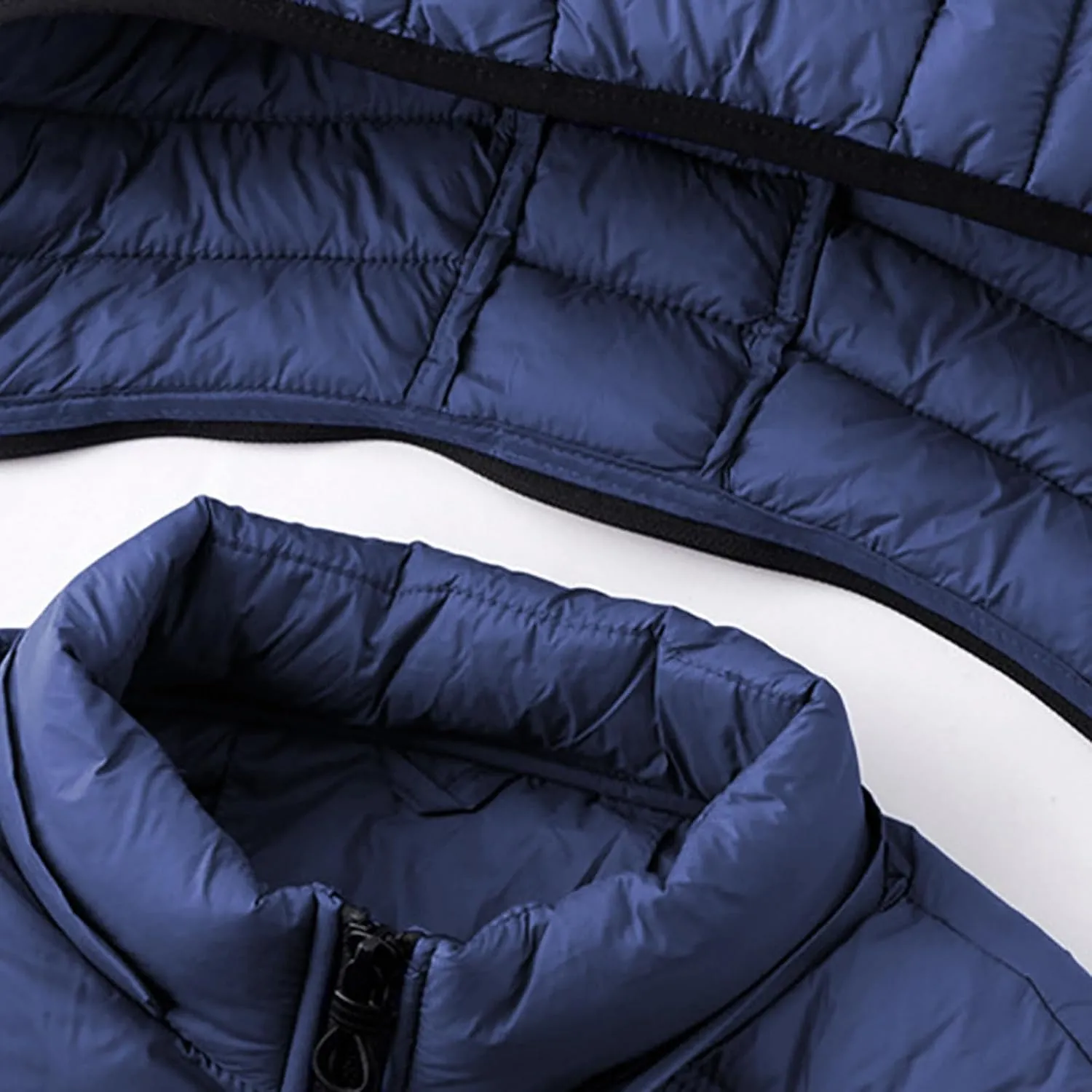 Men's Snow Waistcoat Fall Winter Warm Cotton Padded Sleeveless Jackets Plus Size Zipper Vest Coat Overcoat Outwear