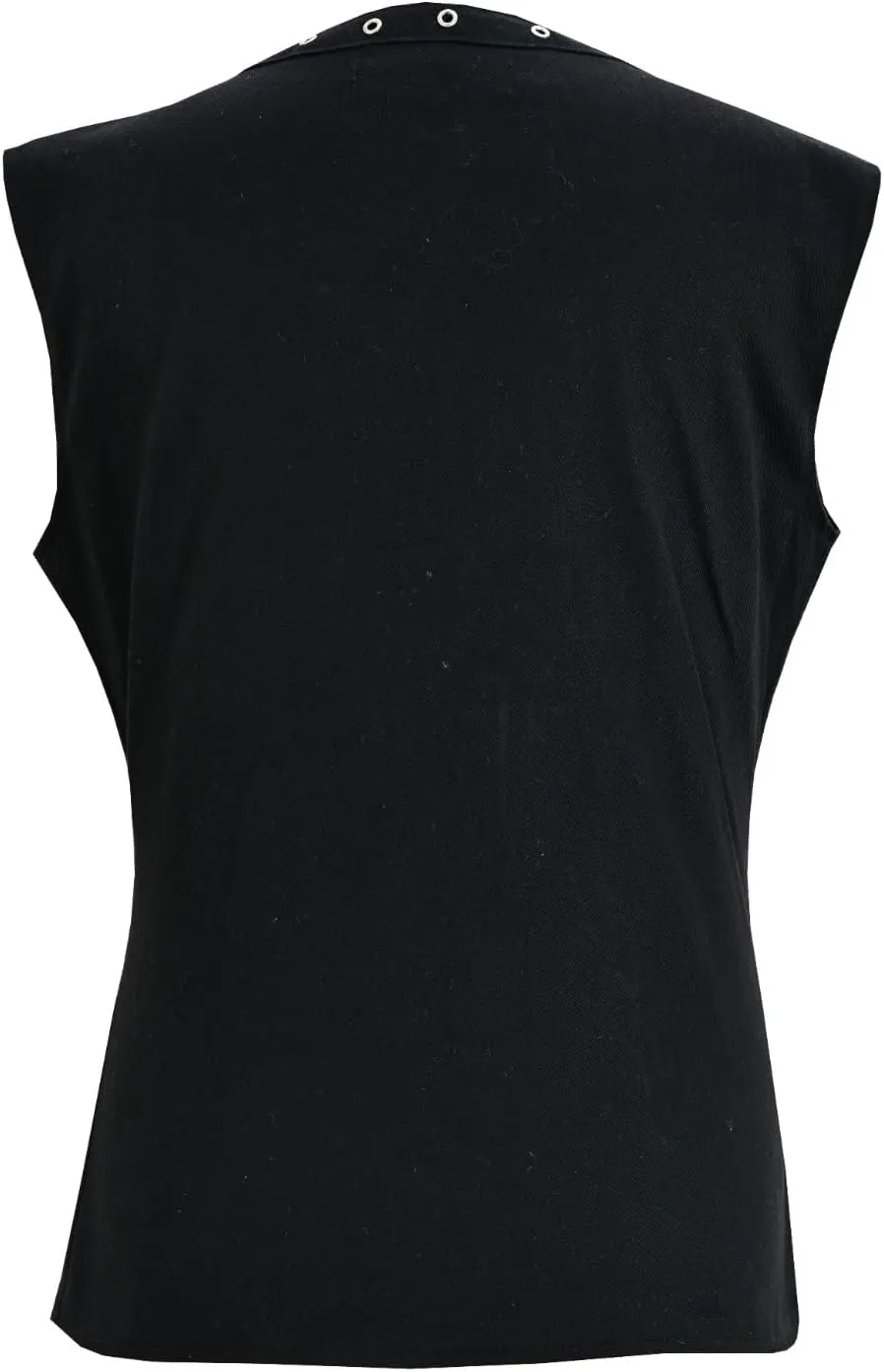 Men's T-Shirt Steampunk Gothic Visual kei Vest Tank Top Sleeveless Black Shirt