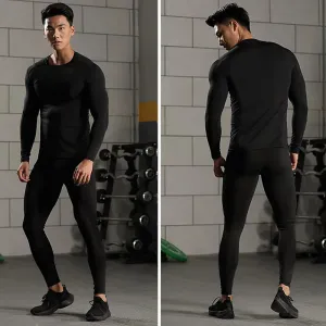 Men's Thermal Compression Underwear Set - Quick Dry