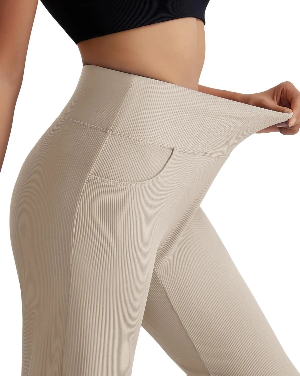 MOOSLOVER Women Wide Leg Yoga Lounge Pants High Waisted Casual Pants Comfy Stretchy Loose Pants