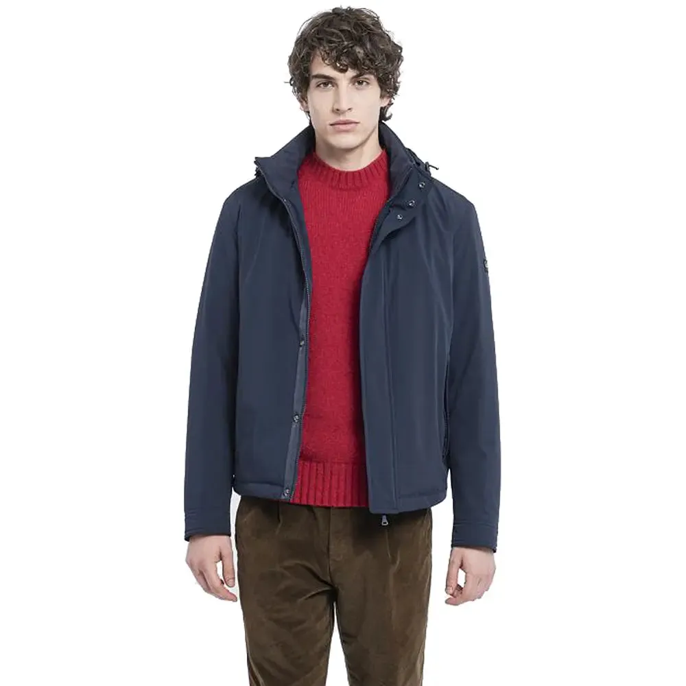 Navy Stretch Save the Sea Typhoon® Re 4x4 Sailing Jacket
