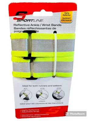NEW Sportline Reflective Ankle/Wrist Bands