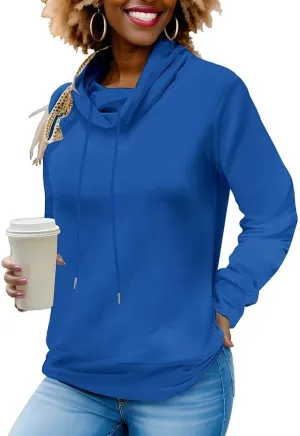 Nimsruc Sweatshirt For Women Casual Long Sleeve Pullover