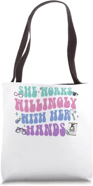 Optometry Eye Doctor Ophthalmologist Optician Student Gradu Tote Bag