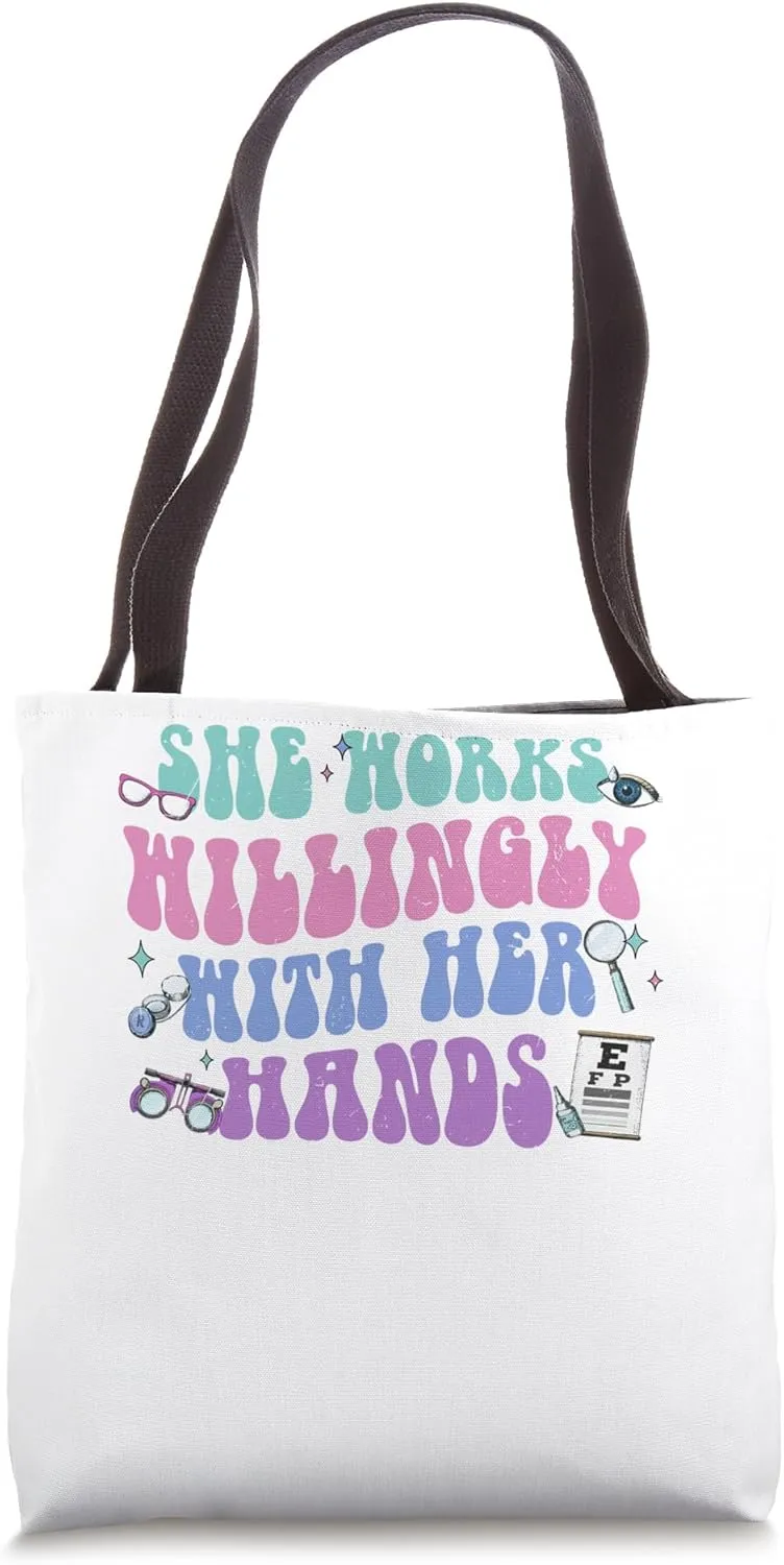 Optometry Eye Doctor Ophthalmologist Optician Student Gradu Tote Bag
