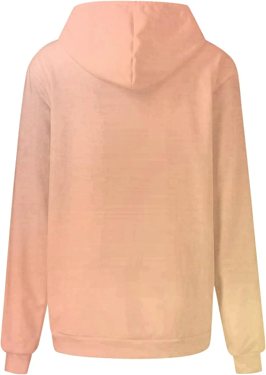Oversized Hoodies for Women Fashion Gradient Color Long Sleeve Loose Sweatshirts Casual Fall Winter Tops Y2k Clothes