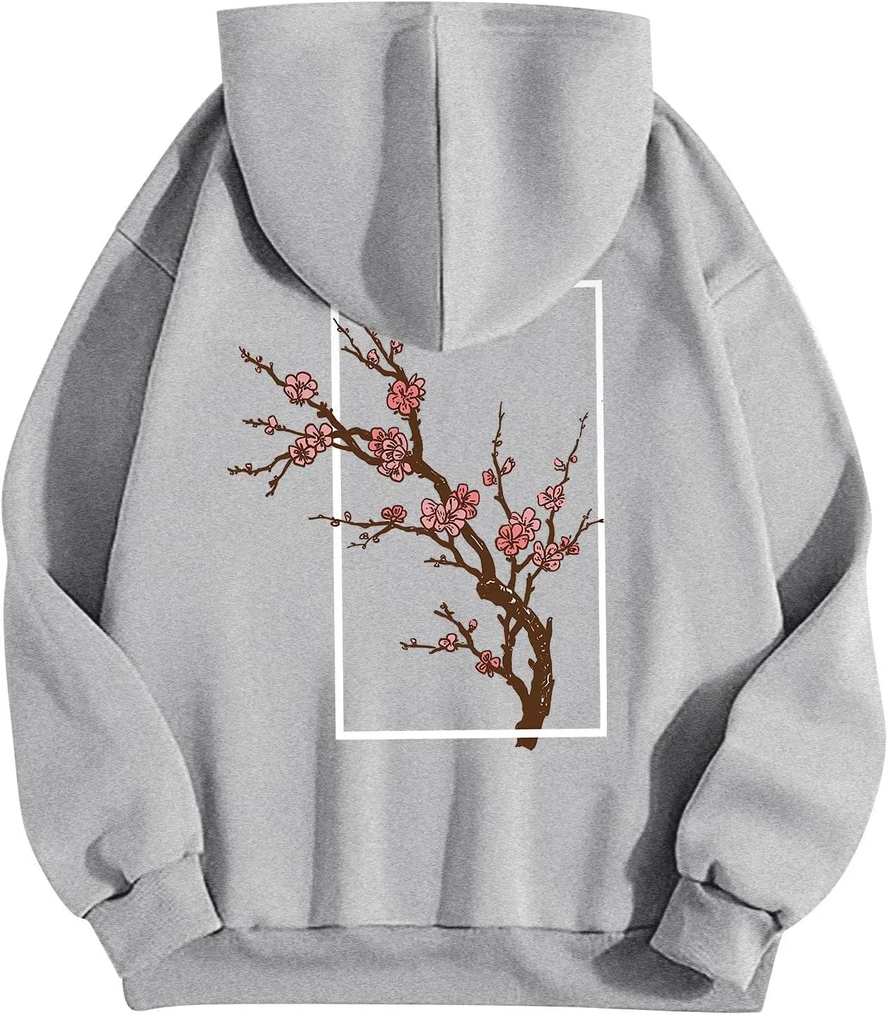 Oversized Hoodies for Women Plus Size Casual Graphic Sweatshirts Y2K Trendy Fall Pullover Top Teen Girls Cute Clothes