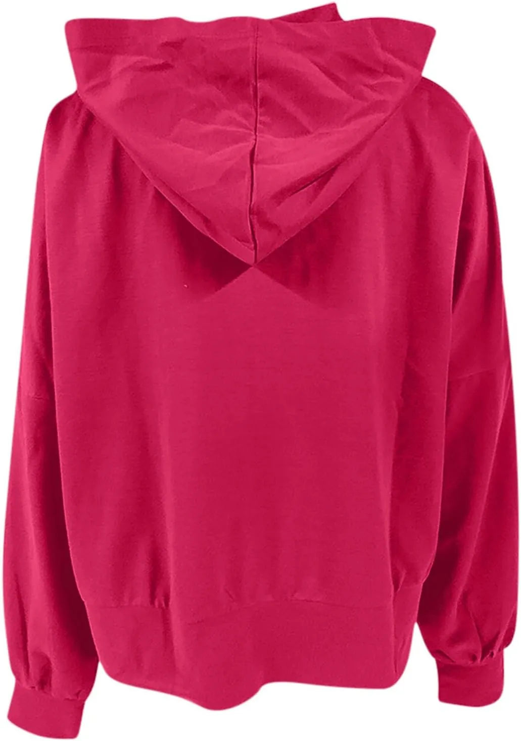 Oversized Hoodies for Women Split Side Hem Hooded Neck Sweatshirts Casual Long Sleeve Drop Shoulder Pullover Tops