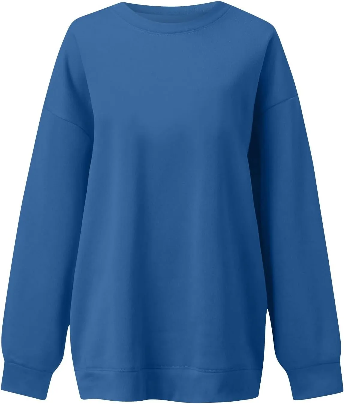 Oversized Sweatshirt for Women Comfy Long Sleeve Fleece Cute Crewneck Sweatshirts Pullover Trendy Preppy Y2K Hoodies
