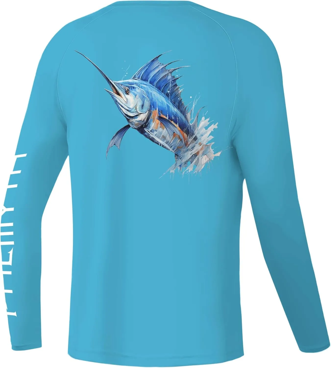 Palmyth Boys Fishing Shirt Youth Long Sleeve T-Shirt UPF 50  Sun Protection