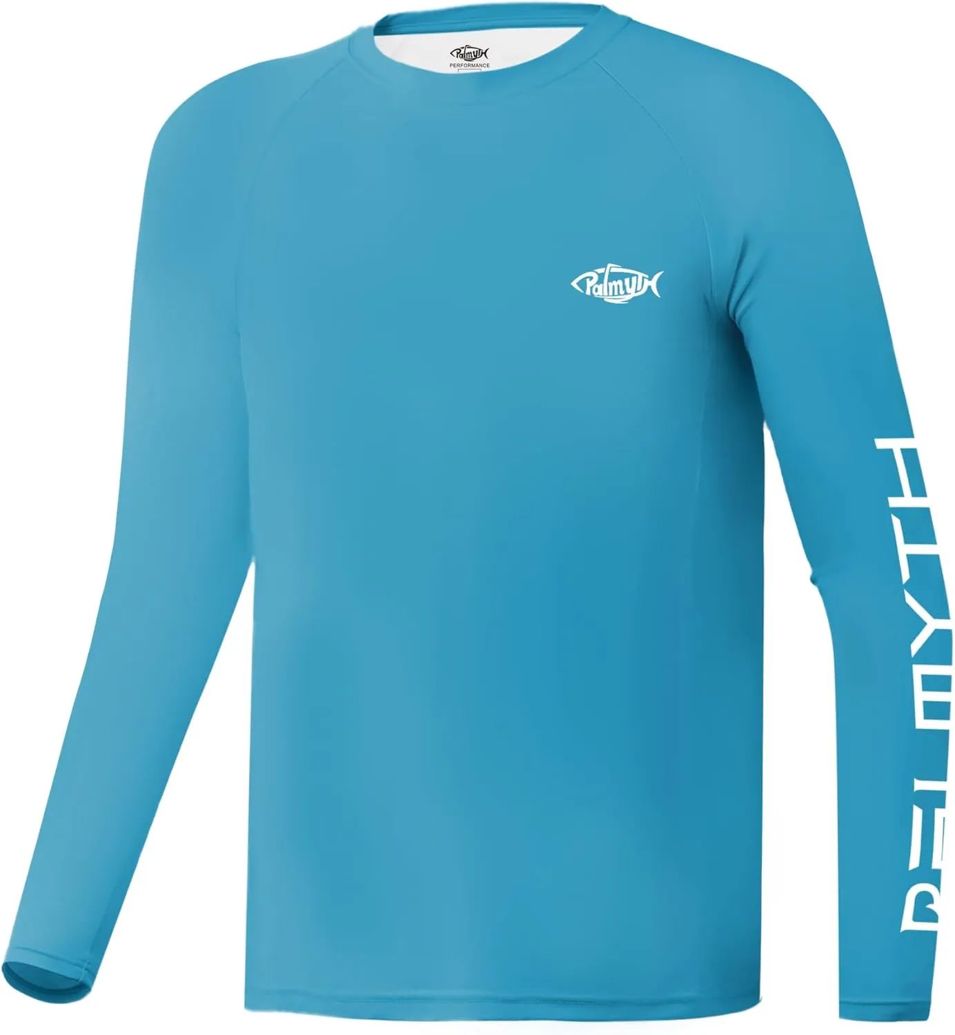 Palmyth Boys Fishing Shirt Youth Long Sleeve T-Shirt UPF 50  Sun Protection