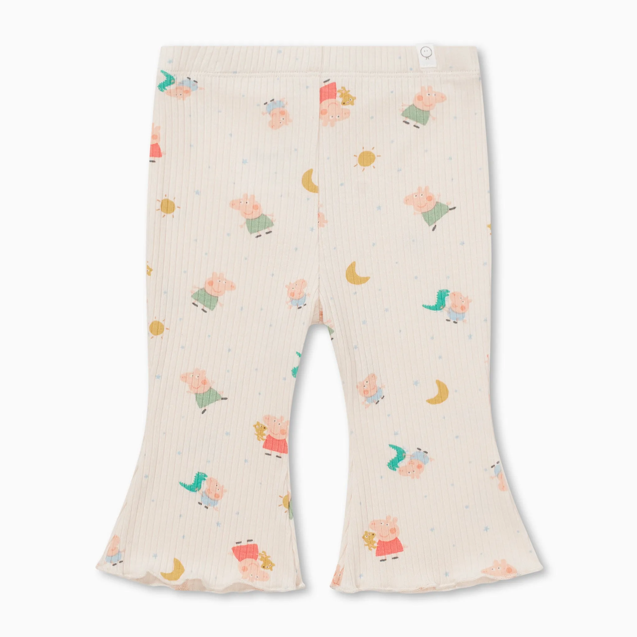 Peppa Pig Ribbed Flared Pants