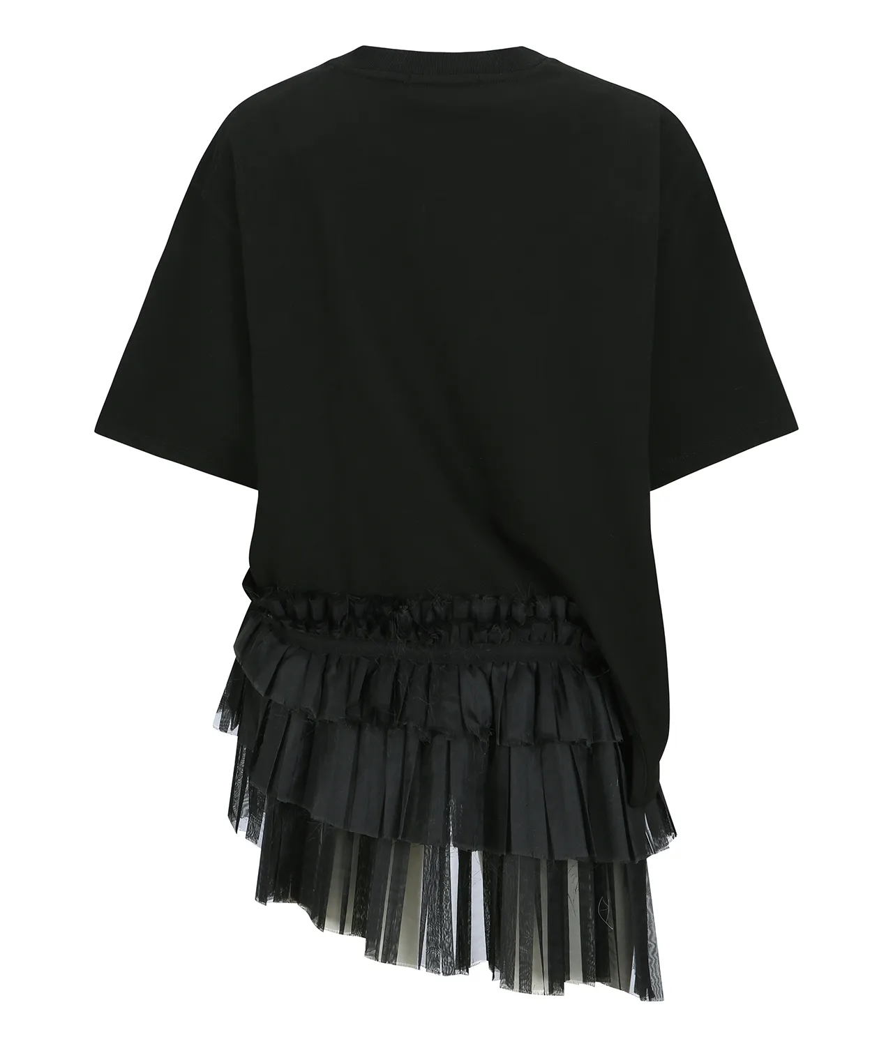 Pleates Detail Layered Top