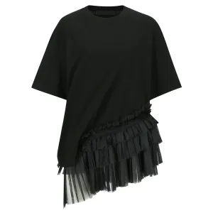 Pleates Detail Layered Top