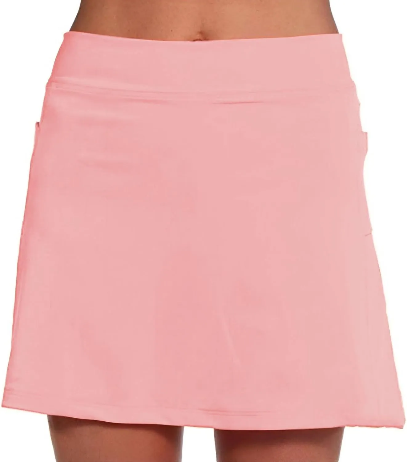 Plus Size Skorts for Women High Waisted Athletic Tennis Tummy Control Golf Skirts with Shorts Pockets Biker Shorts