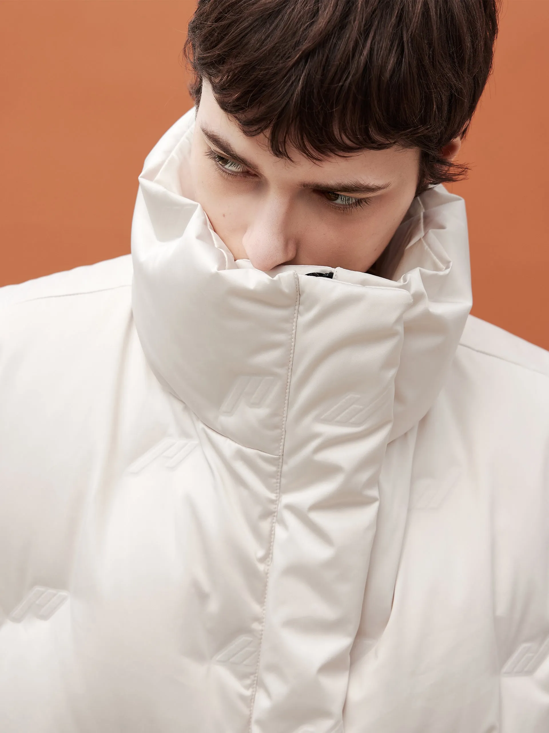 Pocketed Lapel Collar Down Vest
