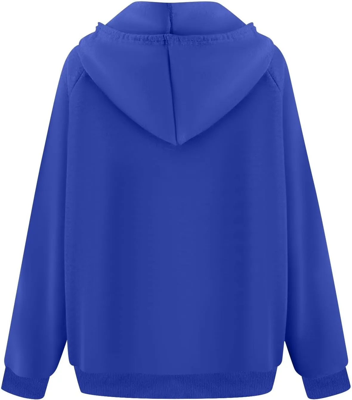 Quarter Zip Pullover Women,2024 Fall Casual Loose Oversized Hoodies Plain Long Sleeve Shirts With Kangaroo Pockets