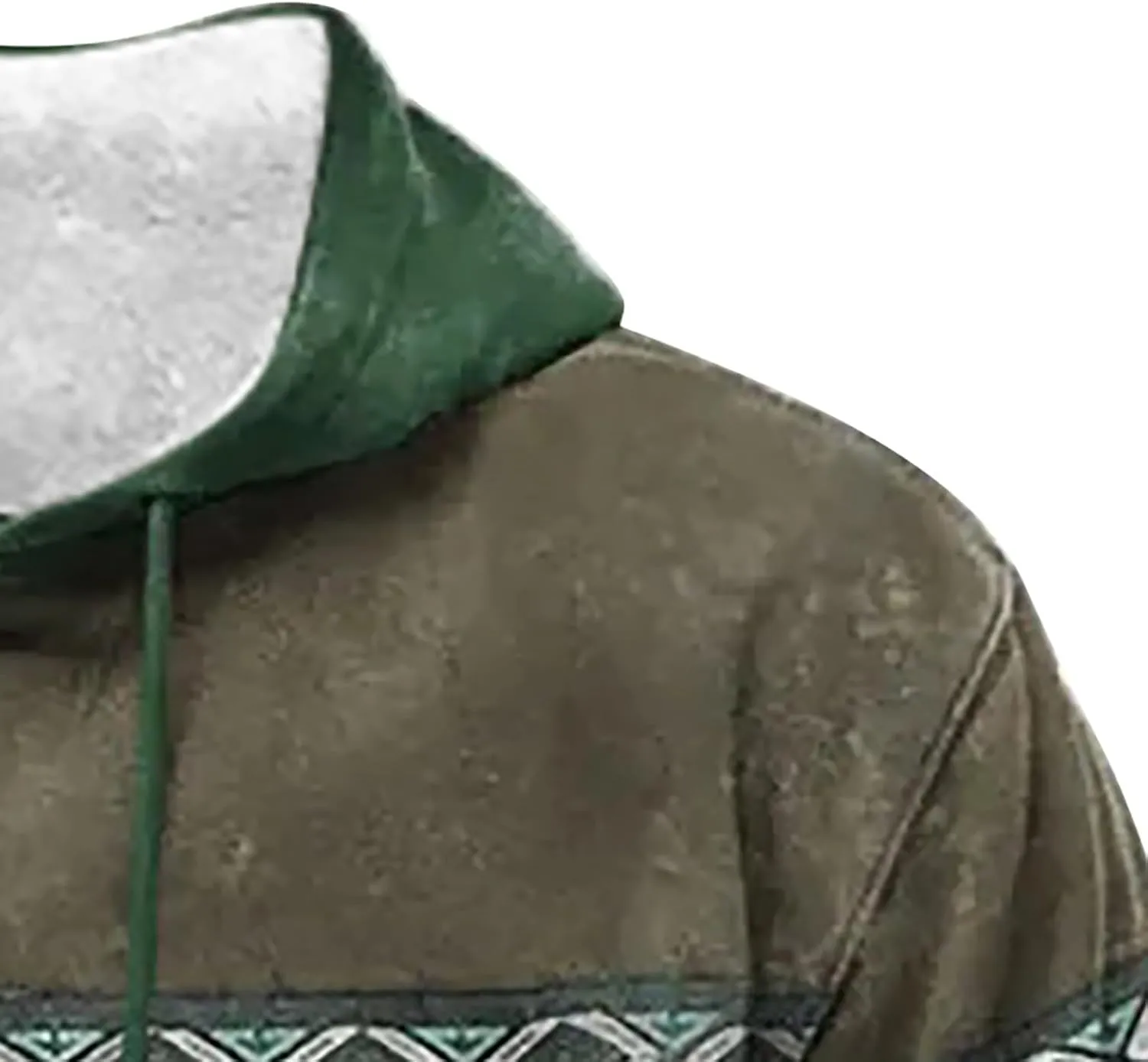 Red Hoodie And Winter Vintage Long Sleeve Hoodie Half Zipper Hooded Sweatshirt Top Workwear Multi Pocket Men'S Mens