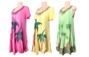 Relaxed & Flowy Palm Trees Dress