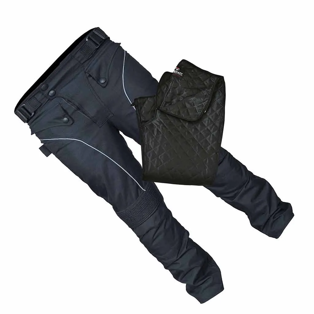RIDERACT® Cordura Waterproof Motorcycle Pants Cargo Titan
