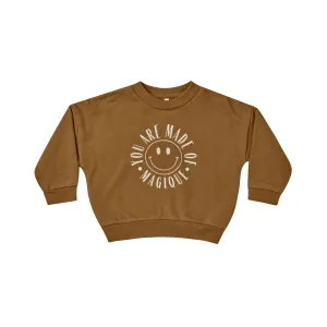 Rylee   Cru Sweatshirt - Chartreuse Made of Magique