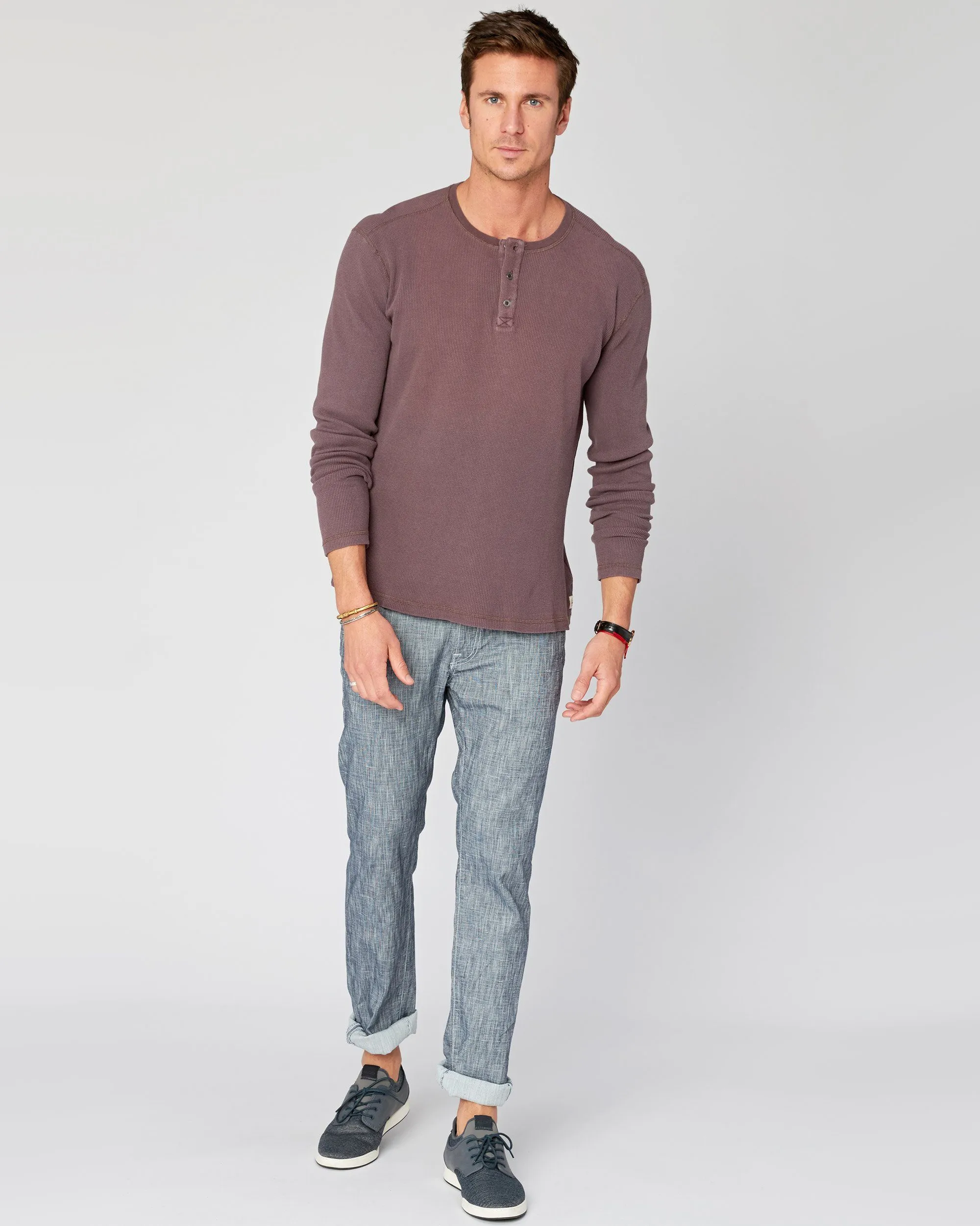 Shoreline Henley Long Sleeve Thermal