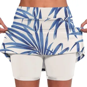 Skorts for Women 2025 Summer Tummy Control High Waist Athletic Skorts Hiking Tennis Golf Fancy Loose Fit Outfits