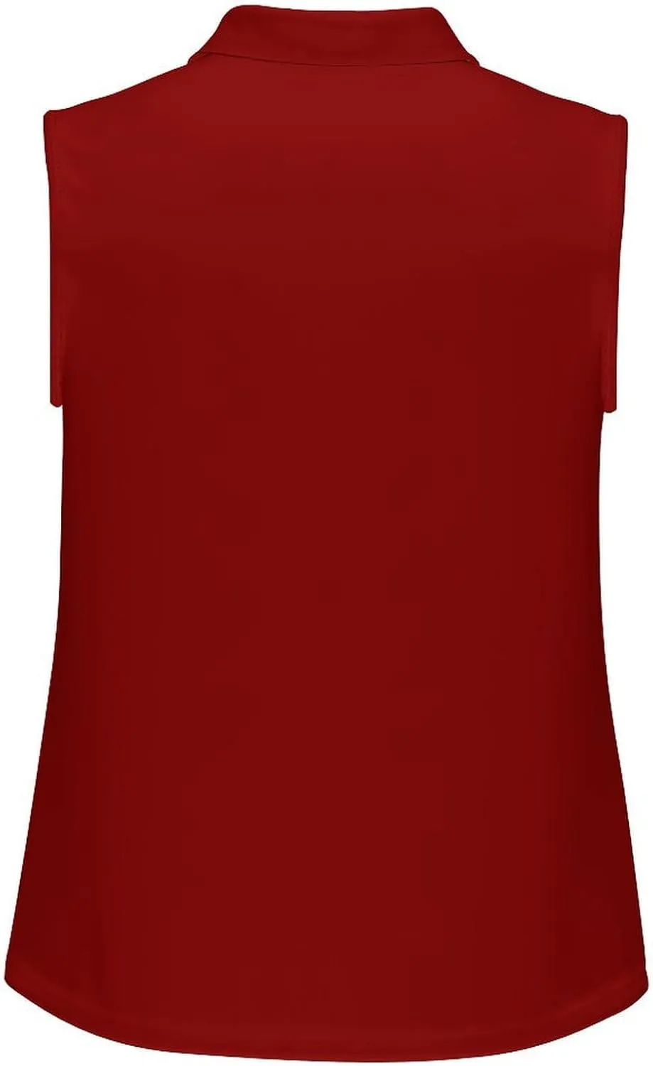 Sleeveless Shirts for Women American Flag V Neck Shirt Casual PO-LO Tank Top Pullover Quick Dry with Designs