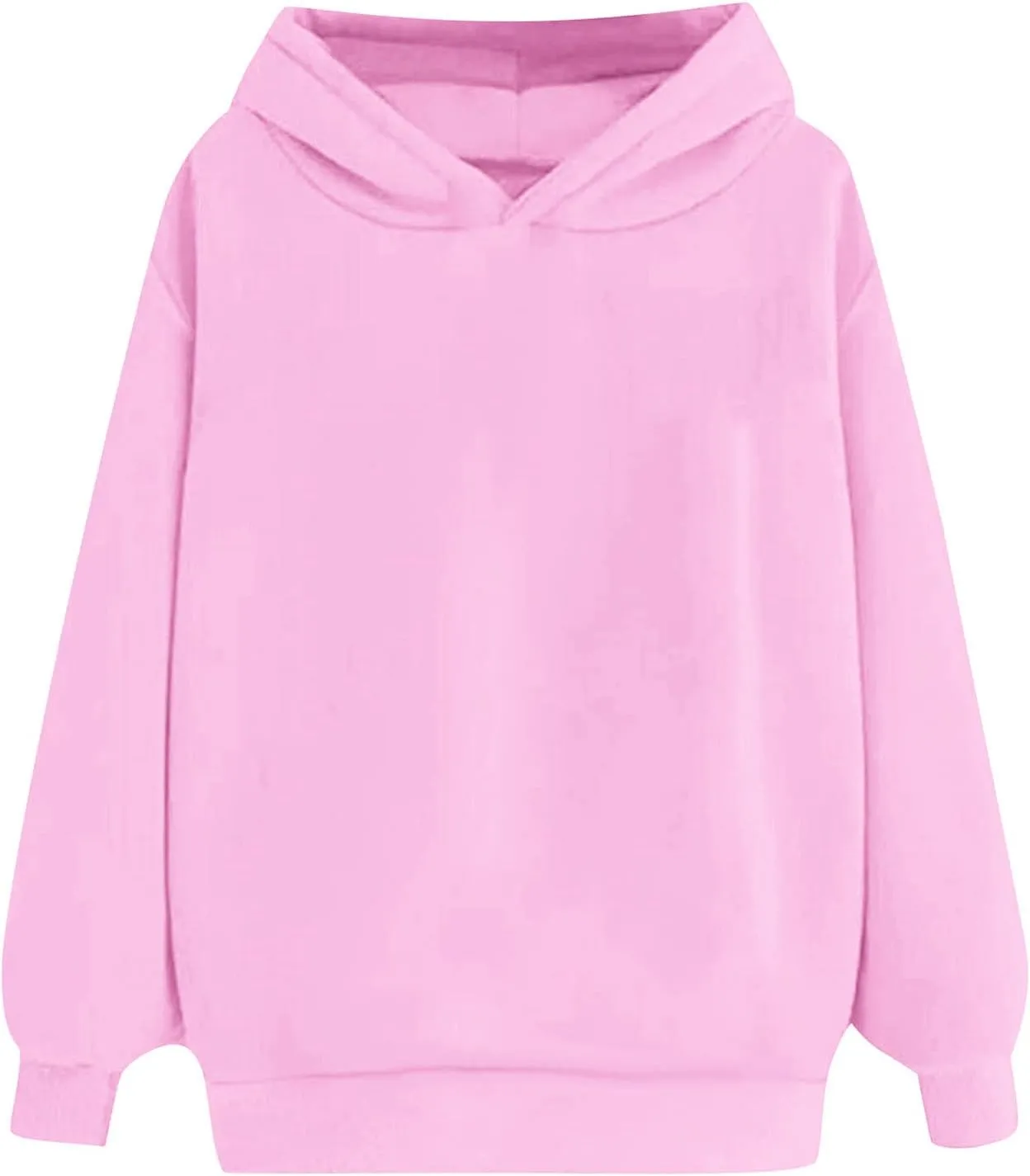 SMIDOW Womens Oversized Hoodies Sweatshirts Fleece Hooded Pullover Tops Sweaters Casual Fall Fashion Outfits 2023 y2k Clothes