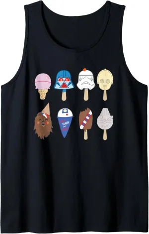 Star Wars Characters as Nostalgic Ice Cream Tank Top