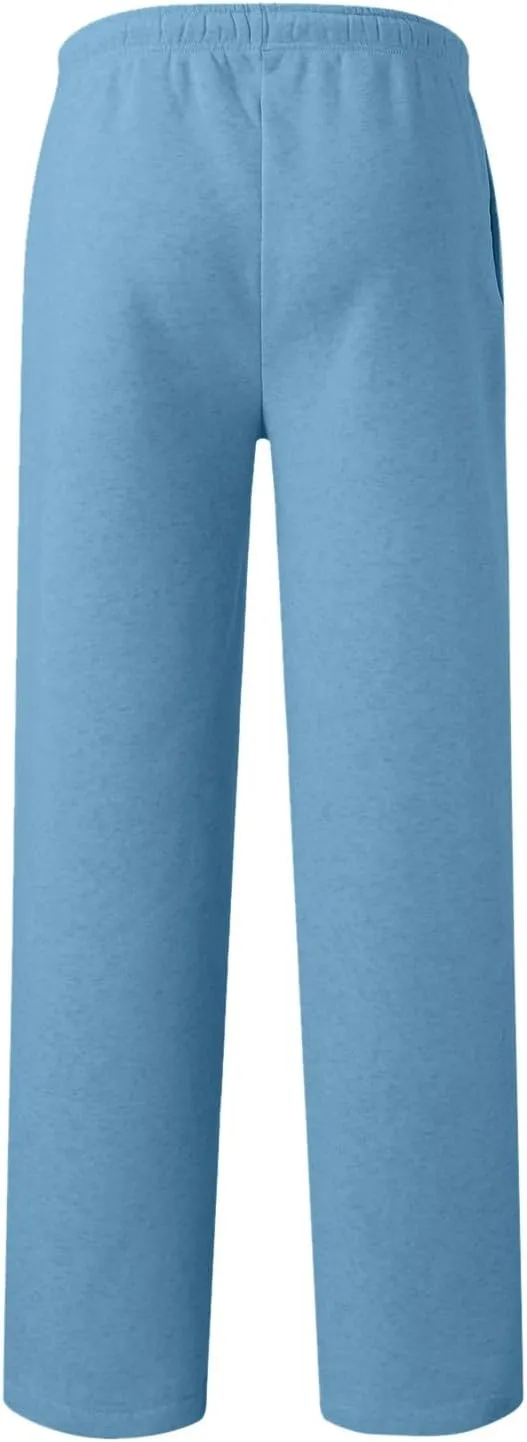 Sweatpants for Women Short Fleece Drawstring Casual Yoga Pants with Pockets Cargo Pants for Women Casual