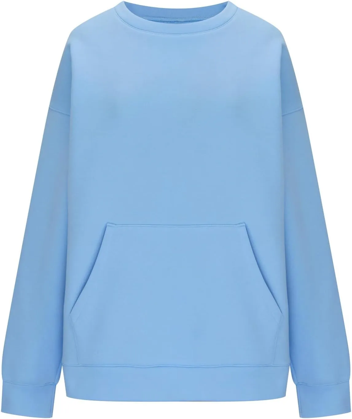 Sweatshirt For Womens Fashion 2023 Oversized Long Sleeve Crewneck Hoodie Sweatshirts Pullover Tops Fall Outfits
