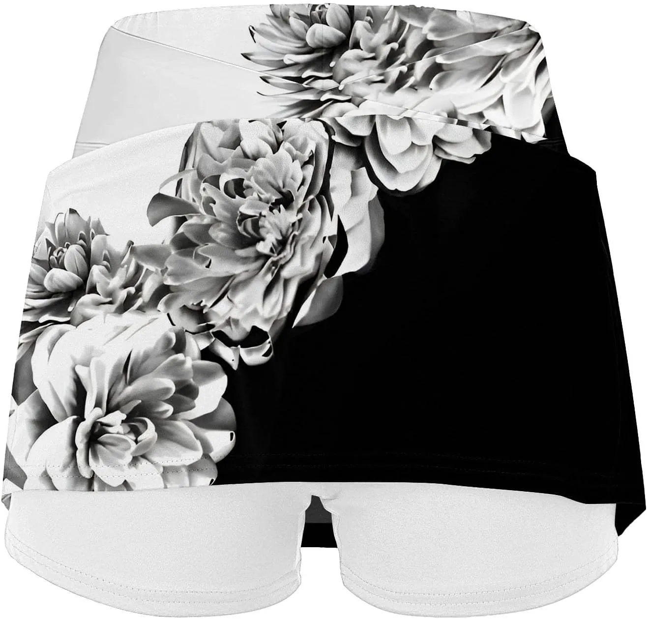 Tennis Skirts for Women with Shorts Tummy Control Athletic Golf Clothes High Waist Work Novelty Loose Plus Size Skort