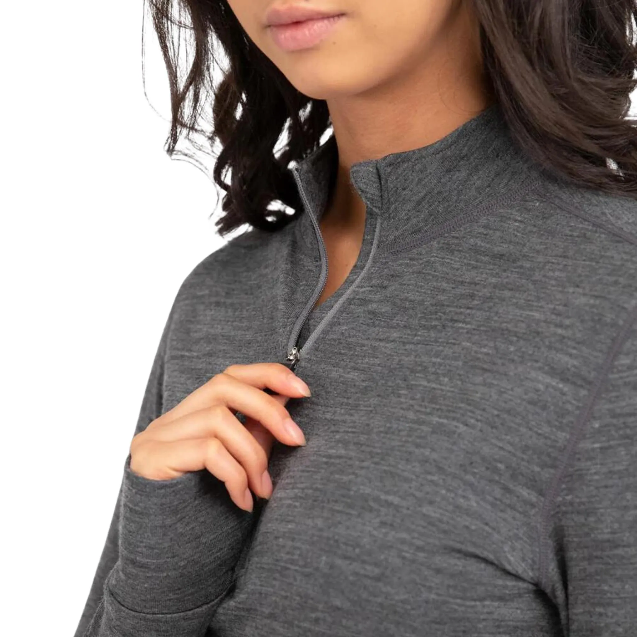 Terramar Women's Ultra Merino 2.0 - 1/2 Zip Shirt