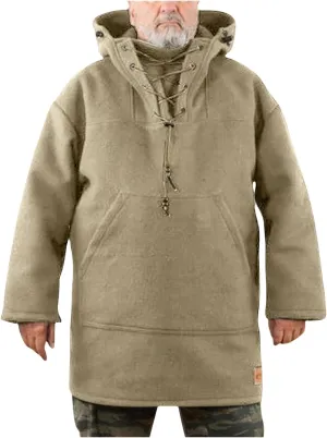 Thatrich Mens Heavyweight Hoodie Oversized Hooded Jacket Leisure Wear Mid Length Hoodies Casual Long Sleeve Sweatshirt Jacket