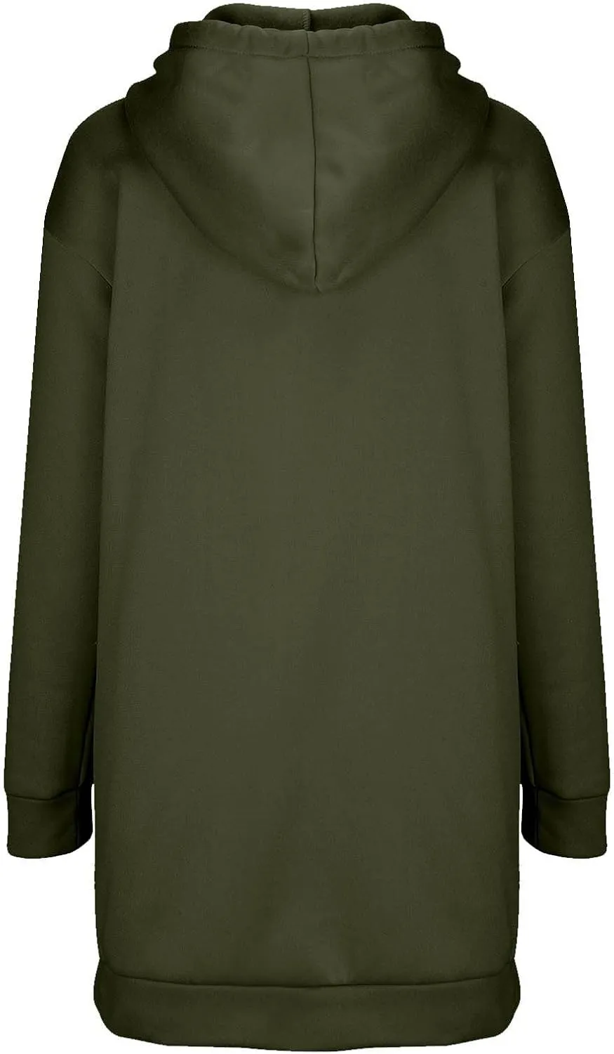 The Warmy Oversized Hoodie Dress for Women Casual Pullover Sweatshirt Long Sleeve with Kangaroo Pocket