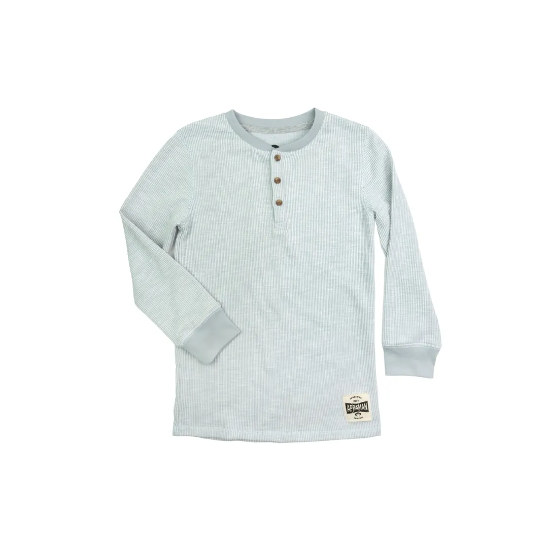 Thermal Henley - Cool Grey