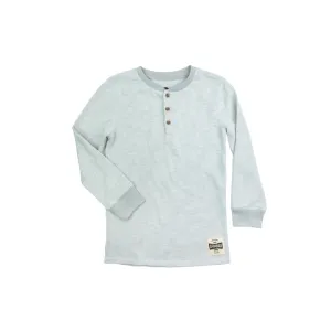 Thermal Henley - Cool Grey