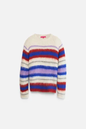 Thistle Vineyard Stripe Crew