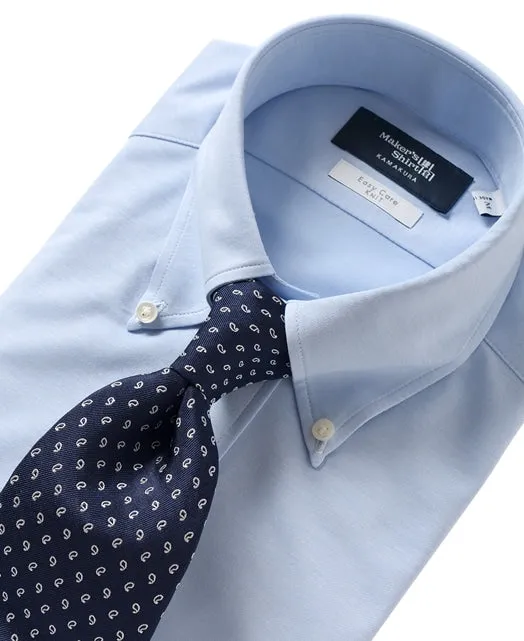 TOKYO SLIM FIT - Button Down 46 Gauge JERSEY KNIT EASY CARE