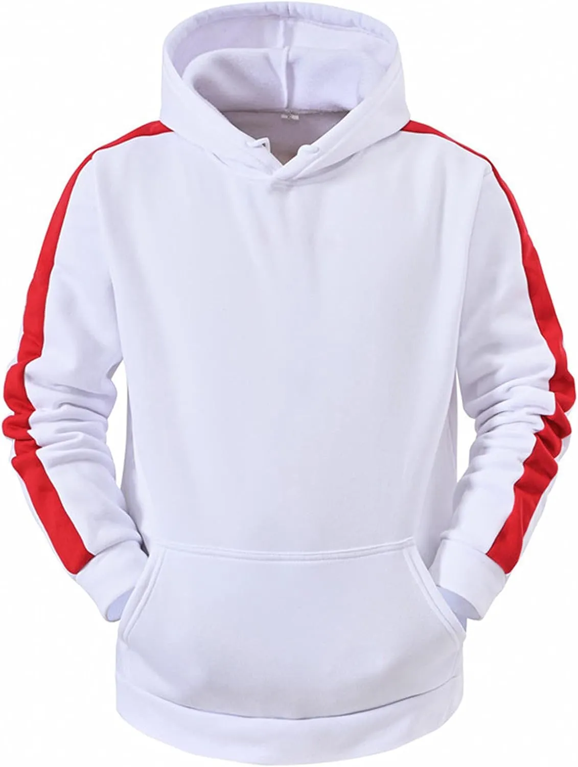 Tracksuit Men 2 Piece Set Big and Tall Long Sleeve Hooded Activewear Suits Gym Workout Training Stretchy Outfits